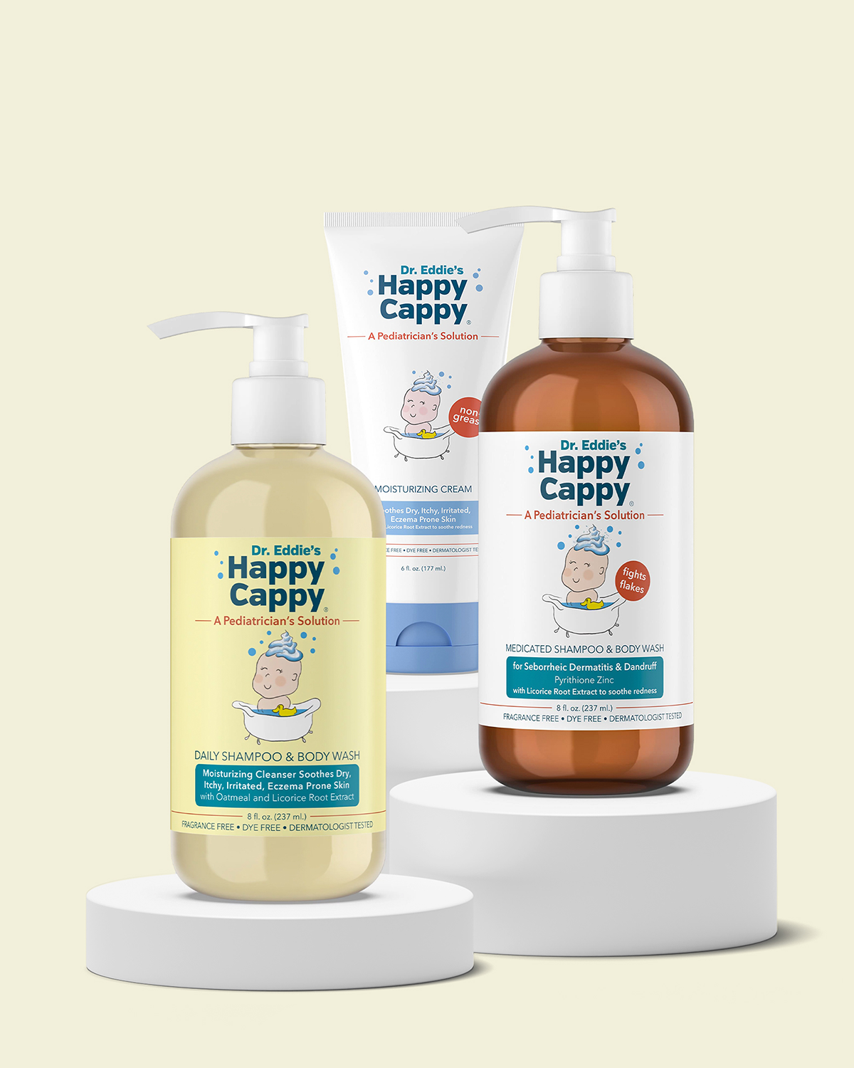 3 Step Skincare for Cradle Cap and Eczema