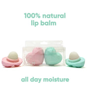 2 Pack Heart Lip Balm