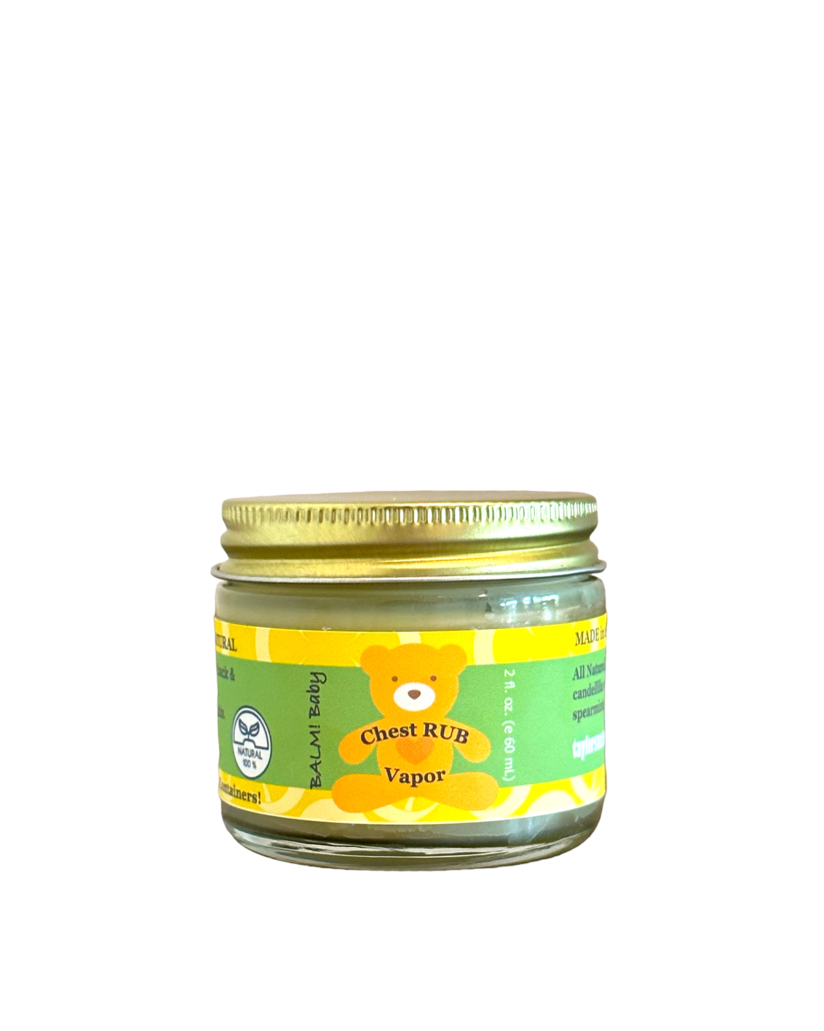 BALM! Baby - Clearing Rub - Natural Chest Vapor Rub w/ Eucalyptus